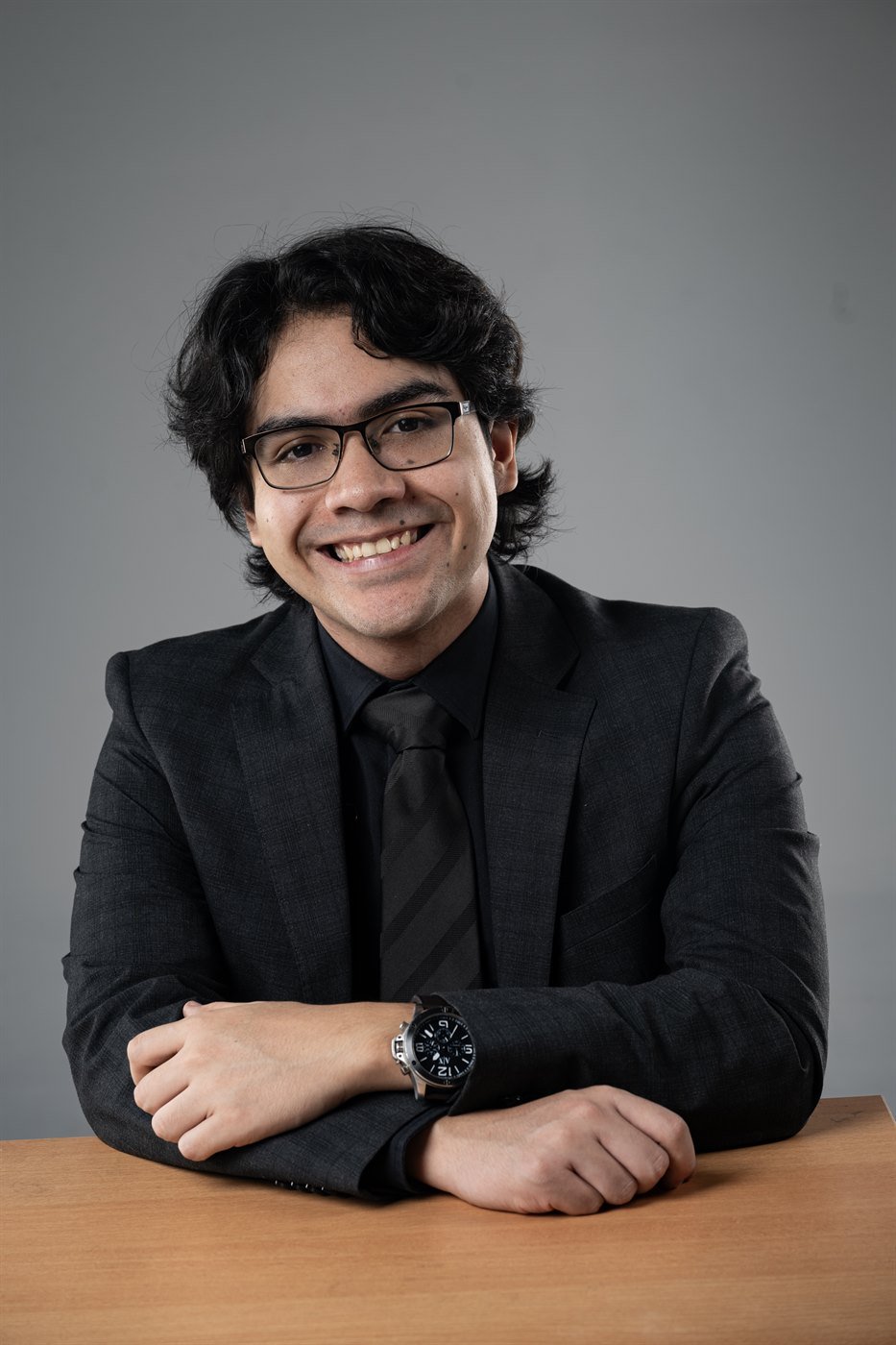 Retrato de Marcos Ramón, fotógrafo